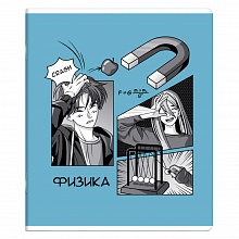 Тетрадь предметная Физика 48л клетка Аниме ФЕНИКС, 63421