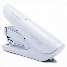 Степлер мощный 60л №24/6-24/8-26/6-26/8 белый пластик Half Strip Air touch KW-Trio 05013-WHT