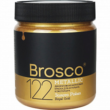Краска акриловая 500мл №122 Золото Ройял Brosco 2505122