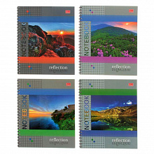 Тетрадь спираль  60л клетка Природа Полином, 22с30