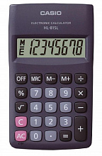 Калькулятор карманный 8 разрядов CASIO HL-815L-BK-S-GH черный