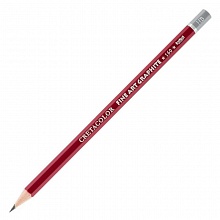 Карандаш чернографитный HB без ластика шестигранный CLEOS CretacoloR, CC160 00