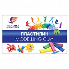 Пластилин 32 цв Классика Луч 31С2065-08