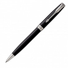 Ручка шариковая поворотный механизм 1мм черный стержень PARKER SONNET Core LaqRed CT M 1931502/K530