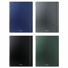 Тетрадь спираль  80л А4 клетка с пластиковой обложкой ассорти Diamond Erich Krause, 50174