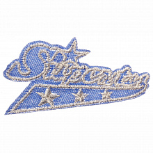 Термоаппликация Superstar 7,5х4см Gamma L029