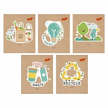 Тетрадь 48л клетка DIY Collection. Eco-friendly Канц-Эксмо, ТКФЛ487883