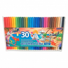 Фломастеры 30 цветов Centropen Washable Птицы 7790/30-87