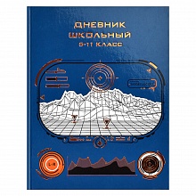 Дневник для старших классов 48л твердый переплет Истребитель Феникс, 60105