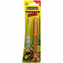 Ручка роллер 0,5мм синие чернила заправляется картриджами Centropen Tornado Cool 4775