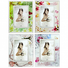 Фоторамка стеклянная 10х15см Pioneer WMH-03/04/07/15 wedding mix, 5-40092
