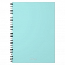Тетрадь спираль  80л А4 клетка с пластиковой обложкой Pastel Mint Erich Krause, 53701