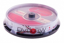 Диск DVD+RW 4.7GB 4x 10шт (цена за шт) Smart Track, ST000302