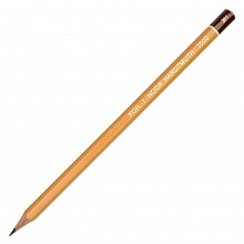Карандаш чернографитный  9H без ластика шестигранный Koh-i-Noor 1500