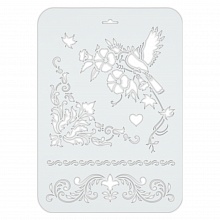 Трафарет декоративный 22х31см Love2Art TDR 1811-21