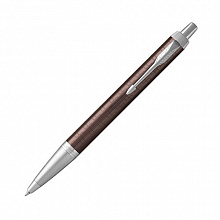 Ручка шариковая автоматическая 1мм синий стержень PARKER IM Premium Brown CT M 1931679,453858