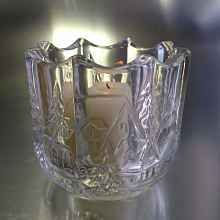 Подсвечник-вазочка Pap Star Зимняя сказка микс, 502632