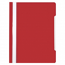 Скоросшиватель пластиковый А4 малиновый Бюрократ PS20RASP