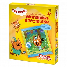Набор для творчества Аппликация из пайеток Коржик Лето Фантазер, 405137