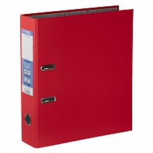 Регистратор 7,5см красный съемный механизм Expert PVC classic, 25164