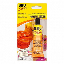 Клей для бумаги и картона 33г UHU Creativ, 47170