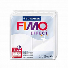 Пластика запекаемая 57г прозрачная Staedtler Fimo Effect, 8020-014