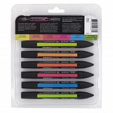 Набор художественных маркеров 6 цв двусторонние неон Сонет Winsor&Newton 0290038