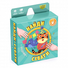 Игра карточная Серия Найди-схвати. Праздники ГЕОДОМ, 4607177458403