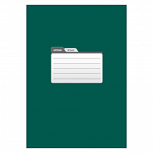 Тетрадь  80л  А4 клетка Пантон металлик зеленый ПЗБМ, 028511
