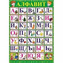 Плакат Алфавит Русский Дизайн 19016