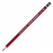 Карандаш чернографитный  6B без ластика шестигранный CLEOS CretacoloR, CC160 06