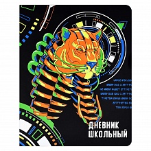 Дневник универсальный 48л мягкий переплет кожзам Роботигр Феникс 59642