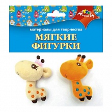 Фигурки мягкие Жирафики 2шт КТС-ПРО, С3302-02