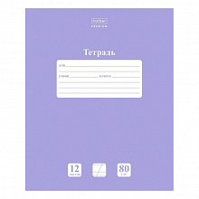 Тетрадь 12л косая линия Лаванда Pastel Hatber, 12Т5A6_05019