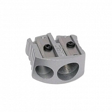 Точилка металлическая 2 отверстия MAPED Metal 506700
