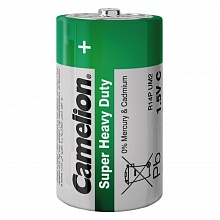 Элемент питания R14/343 Camelion HEAVY DUTY Green у упаковке 2шт (цена за 1шт.)