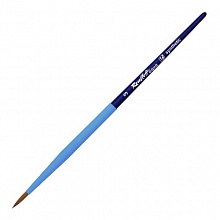 Кисть синтетика № 3 круглая Roubloff Aqua, AqN1-03,05bT