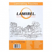Пленка пакетная для ламинирования А3 75мкм Lamirel LA-78655