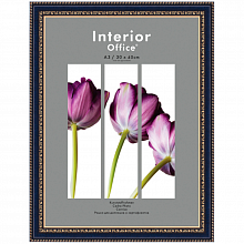 Фоторамка пластиковая 30х40см Бирюза 784 со стеклом Interior Office Светосила, 5-07437