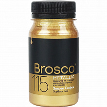 Краска акриловая 100мл №115 Золото Скифов Brosco 2501115