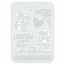 Трафарет декоративный 22х31см Love2Art TDR 1811-17