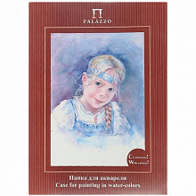 Папка для акварели А4 10л Настя Palazzo Лилия Холдинг ПАН/А4