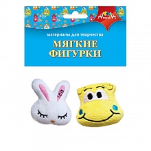 Фигурки мягкие Веселые мордашки 2шт КТС-ПРО, С3302-08