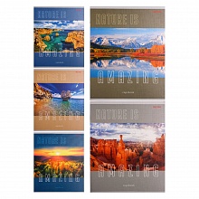 Тетрадь  48л клетка Восхищение природой ассорти Проф-Пресс, 48-2274