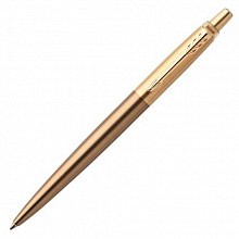 Ручка шариковая автоматическая 1мм синий стержень PARKER Jotter Luxe K177 West End Gold M 1953203
