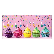 Открытка конверт для денег Happy Birthday Праздник, 1803769
