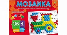 Мозаика 160 фишек, d=13мм шестигран., М-0285