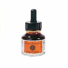 Тушь жидкая 30мл оранжевая Sennelier Orange N134010.641