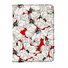 Бумажник водителя Доминанта Garden Infolio кожзам красный, IDL020/red