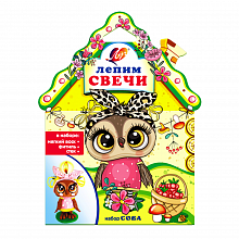 Набор для творчества Лепим свечи Сова Луч 30с1905-08